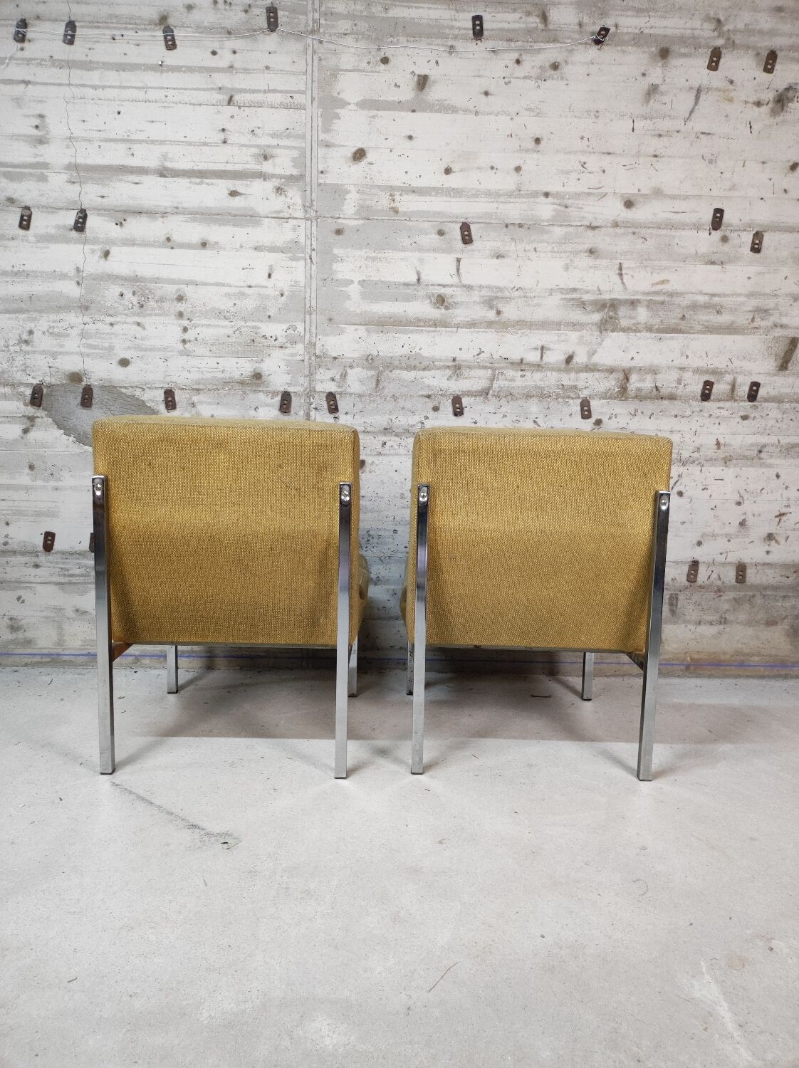 Pair of vintage armchairs