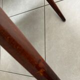 Set of 6 scandinavian chairs skaï black