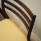 Set of six mahogany chairs, Danish design, 1960s, designer: Niels Otto Møll