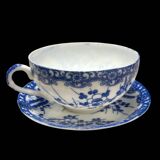 Cup and saucer + 2 saucers small plates japanese porcelain