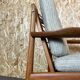 Pair of teak easy armchairs by Svend Aage Eriksen for Glostrup