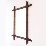 Large bamboo mirror 1900