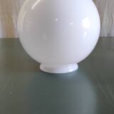 Opaline globe, diameter 20 cm - mid-20th century