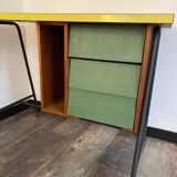 Yellow formica desk