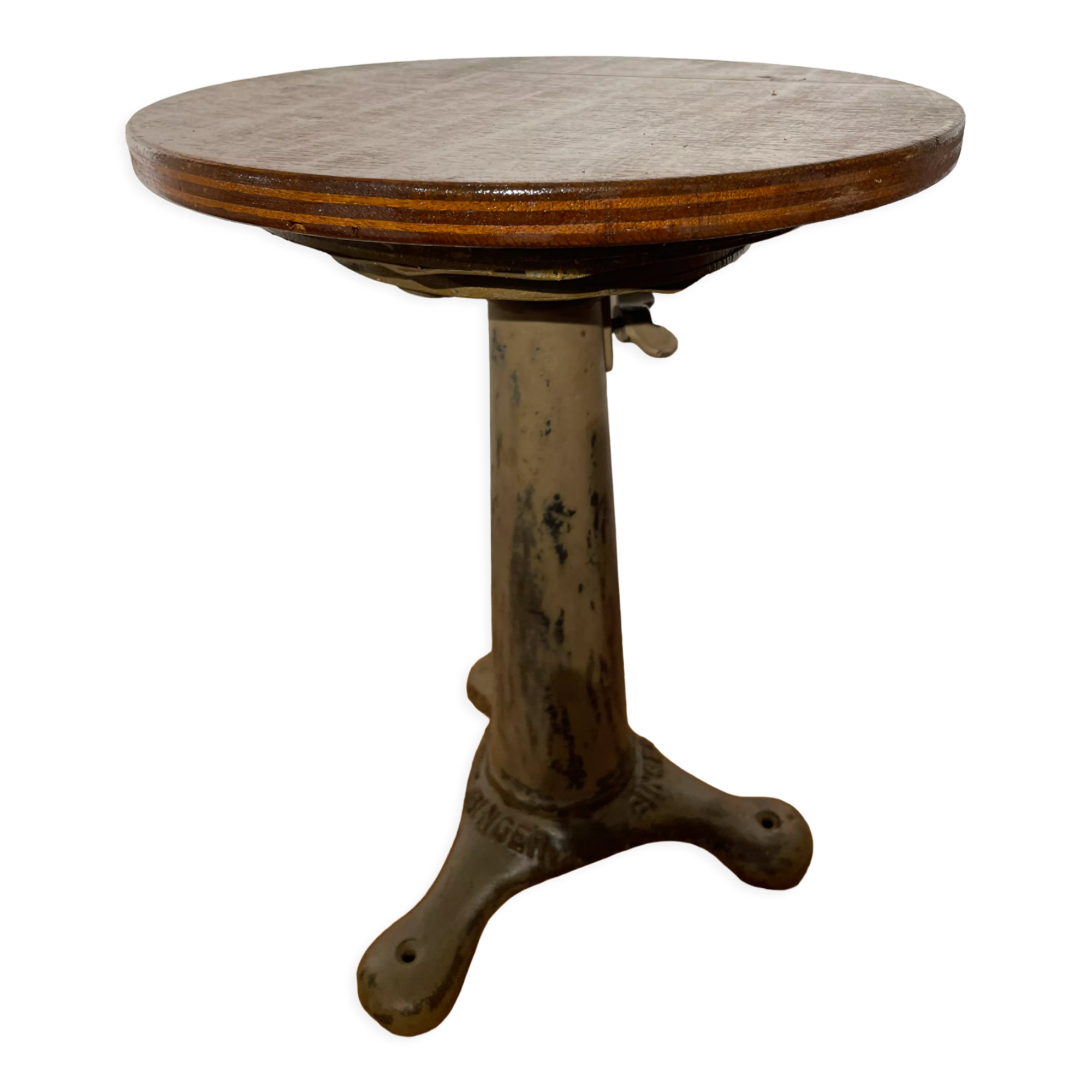 Real SINGER stool, in its juice