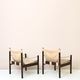 Scandinavian 'Safari Chair' style armchairs