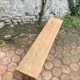 Pair of antique solid oak benches