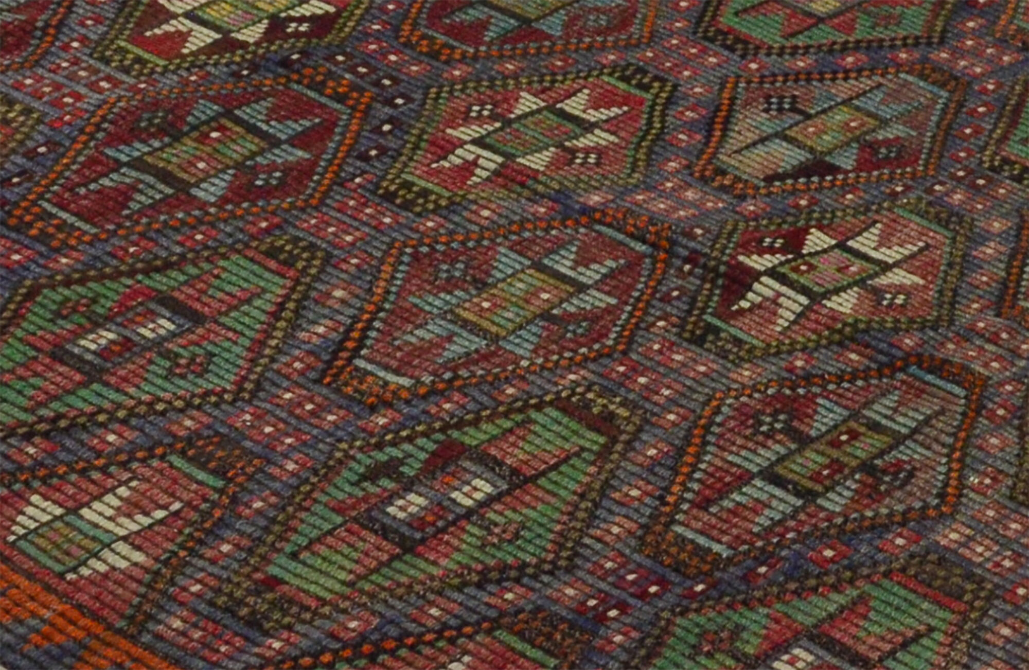 Anatolian handmade kilim rug 330 cm x 172 cm