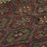 Anatolian handmade kilim rug 330 cm x 172 cm