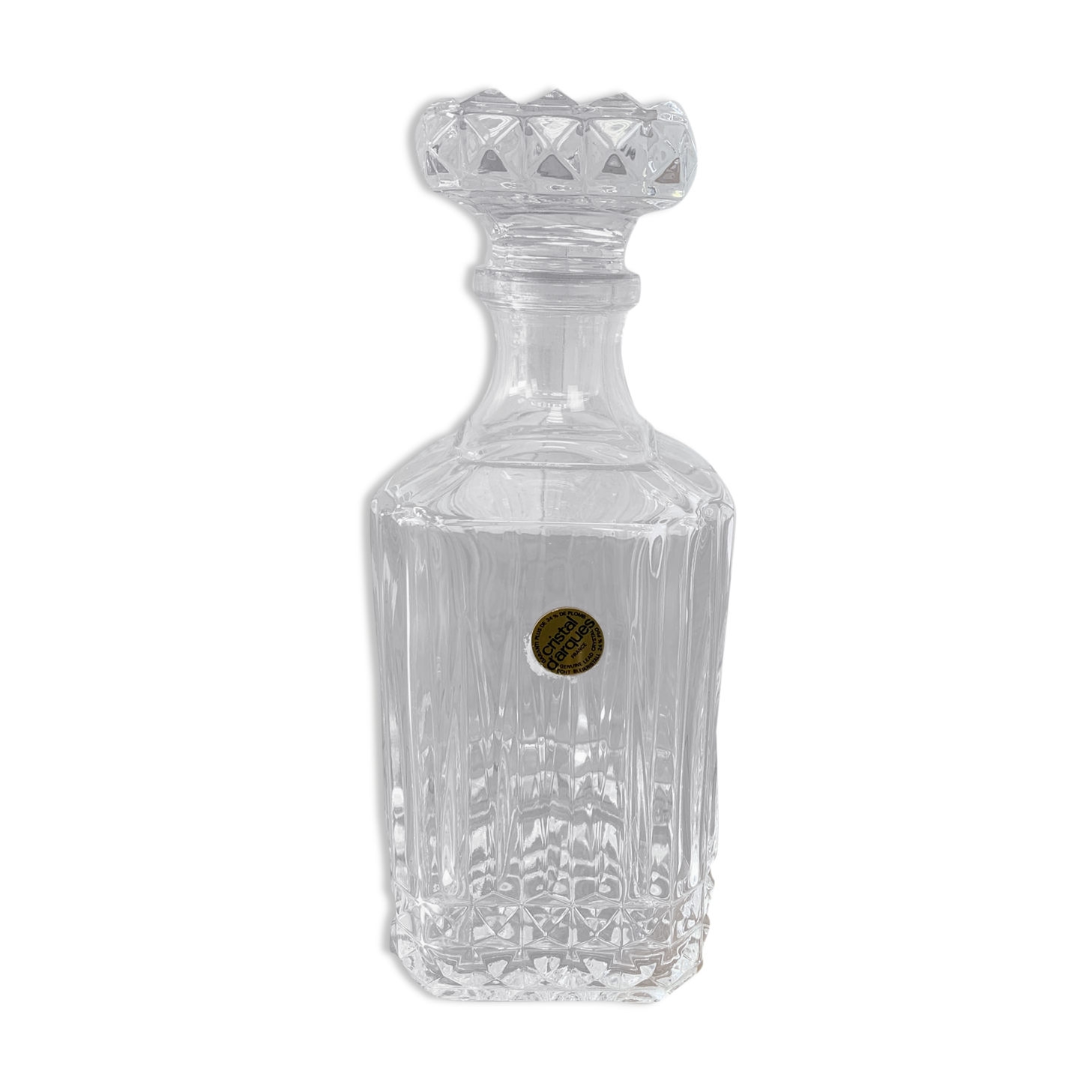 Crystal whisky decanter