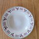 Lot 4 assiettes vintage faïence années 60
