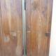 Pair of antique cherry wood cabinet doors from the 19th century in their original part