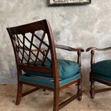 Paire de fauteuils anciens