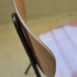 Pair of vintage formica chairs 60