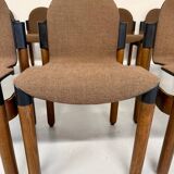 Set of 8 postmodern THONET FLEX chairs designed by Gerd Lange, vintage 80s.