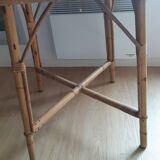 Rattan table