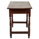 English table drawer lowboy antique solid oak 18th century 94cm