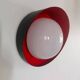 vintage glass globe metal wall light