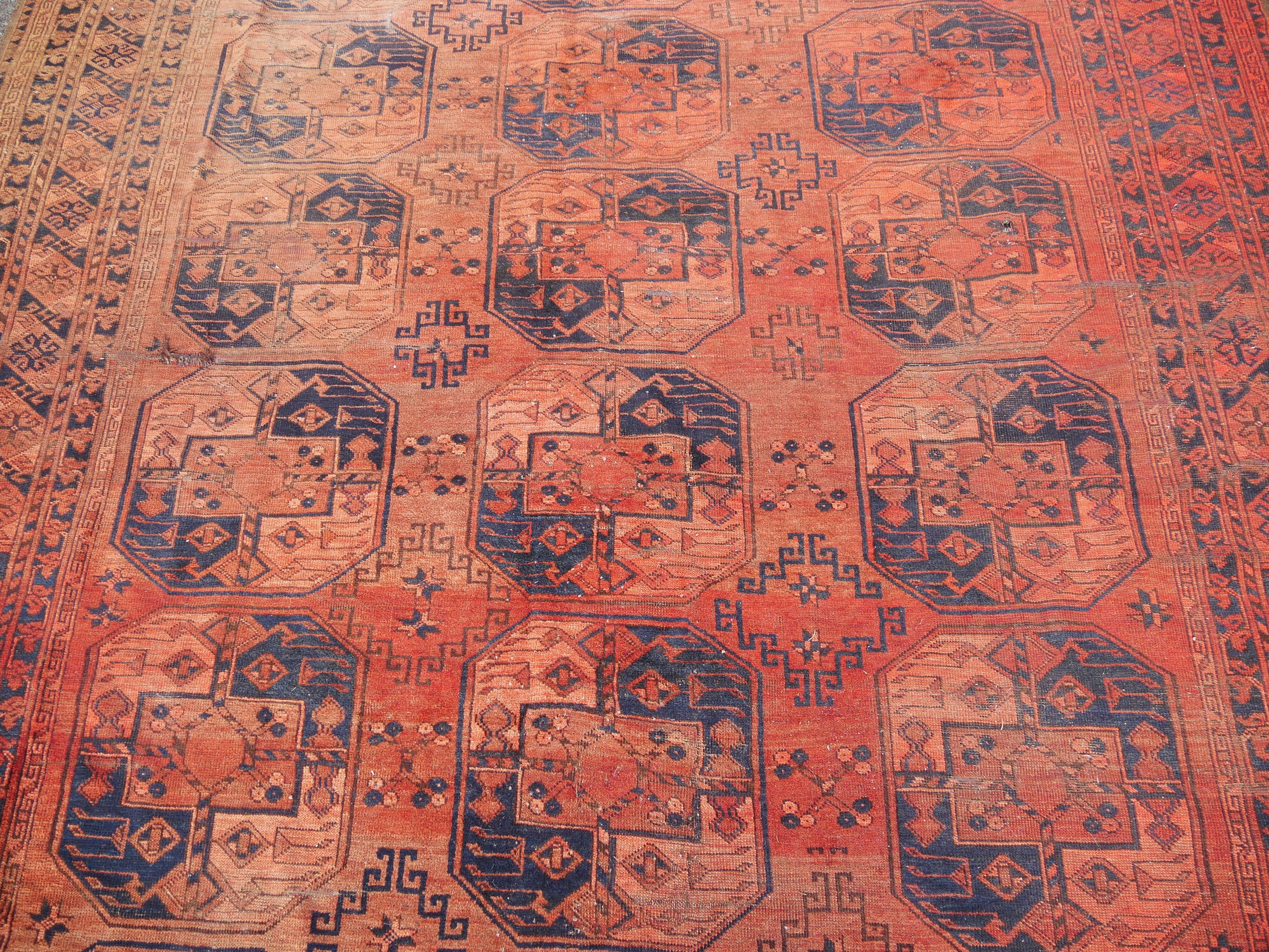 Afghan carpet ersari  285 x  225 cm