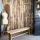 Pair of vintage farmhouse benches (refurbished)