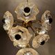 Floral Glass Chandelier