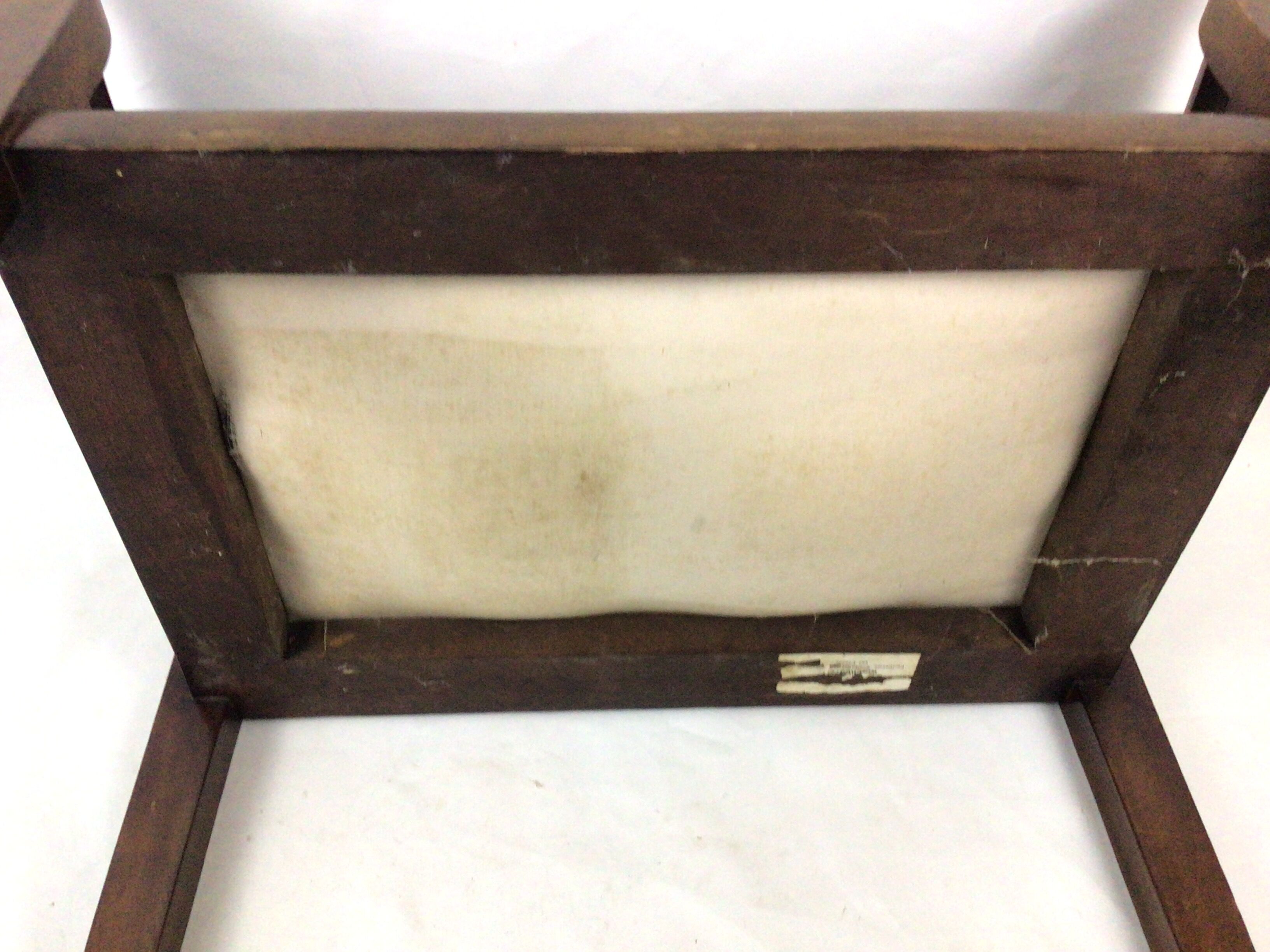 Mahogany piano bench stool