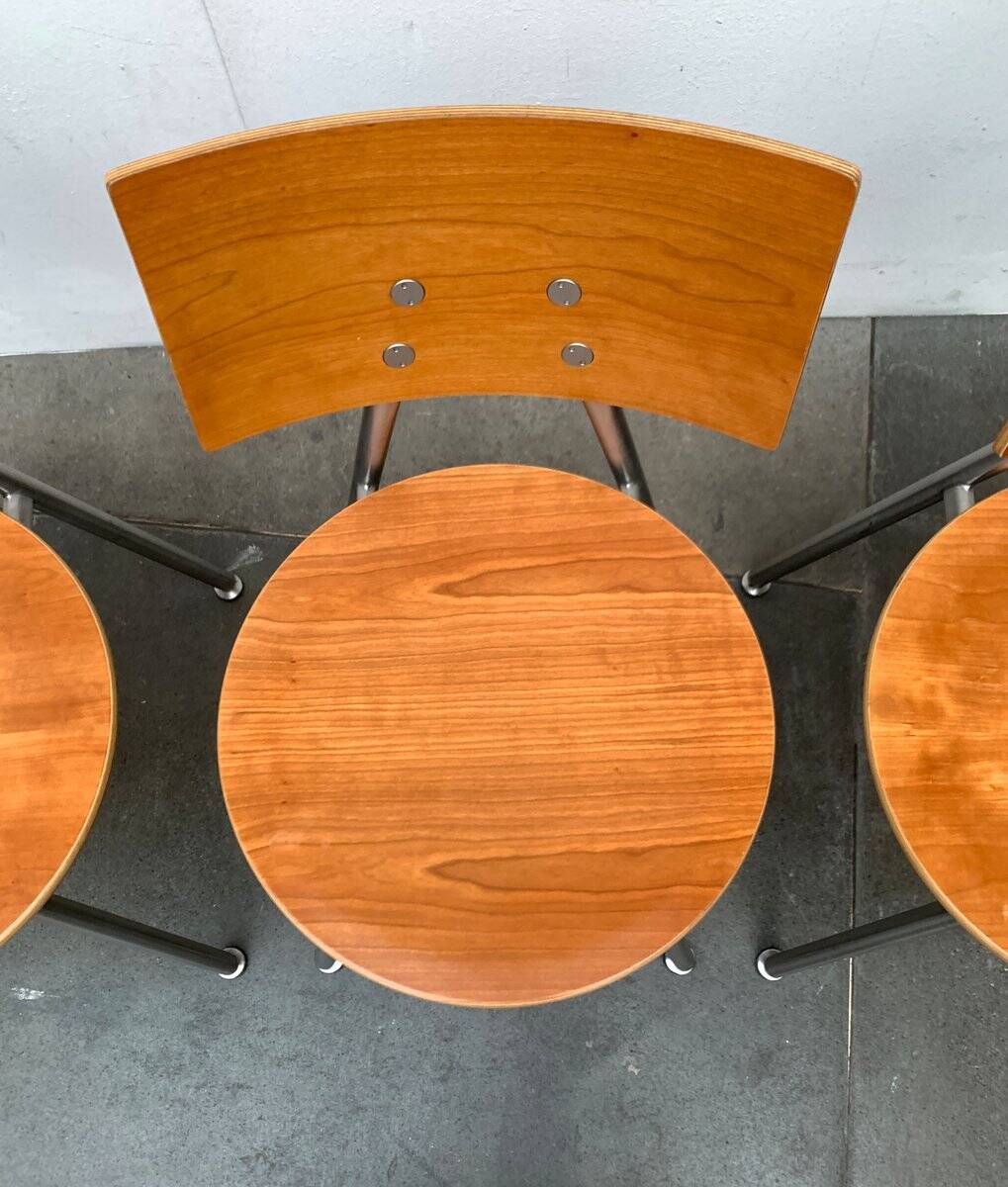 German Duktus kitchen chairs by Bulthaup, set of 3