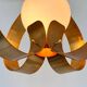 XXL pair of design mid-century large brass pendants / chandeliers - 1980s
