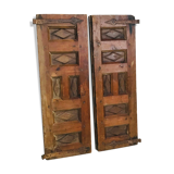 Closet doors swing shutters claustra 18th century