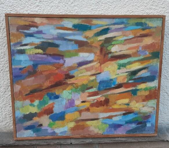 Laure Placide 1917-2014 – Landscape of Provence, Ménerbes, August 1961