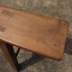 Paire de bancs de ferme en merisier 183 cm.