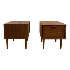 paire de chevet en teck