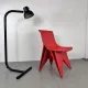 Modernist futuristic endless style printed chair attributed to Dirk van de Kooij, 2000s