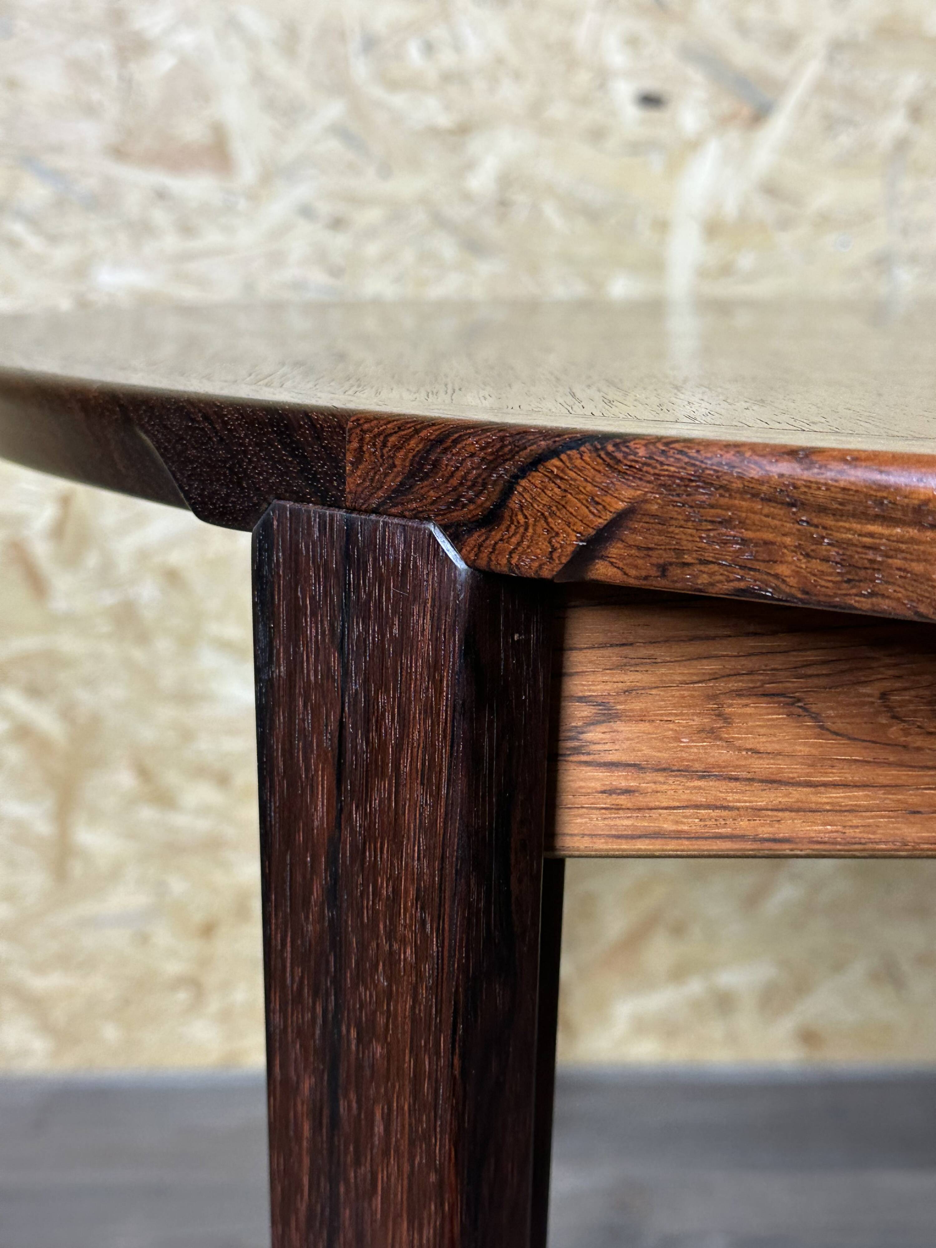 1960s/1970s Rio Rosewood Dining Table by Henry Rosengren Hansen