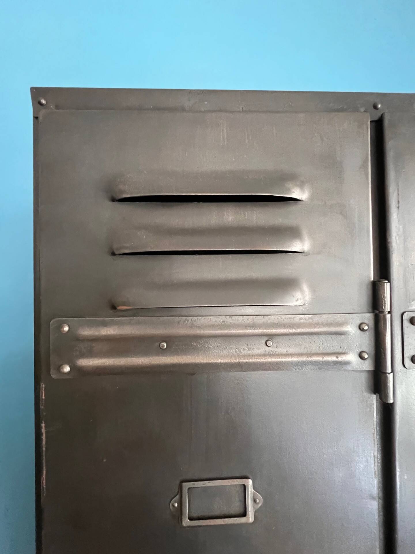 Double-door industrial locker room (circa 1920)