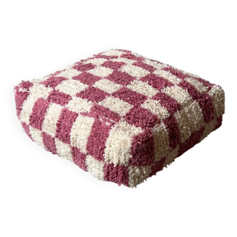 Pouf marocain | rouge