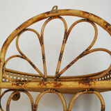 Shelf rattan and caning