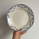Service of 4 flat plates earthenware Creil and Montereau labrador – Mo