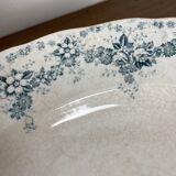 Plat oval 41 cm en faïence de Maastricht modèle Clara