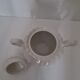 English white porcelain sugar bowl
