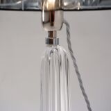 Lampe en cristal Saint Louis, signée, années 1950 environ, française