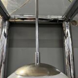 70's chrome design floor lamp shelf