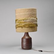 Lampe en céramique par Jacques Pouchain, Atelier Dieulefit, années 1960