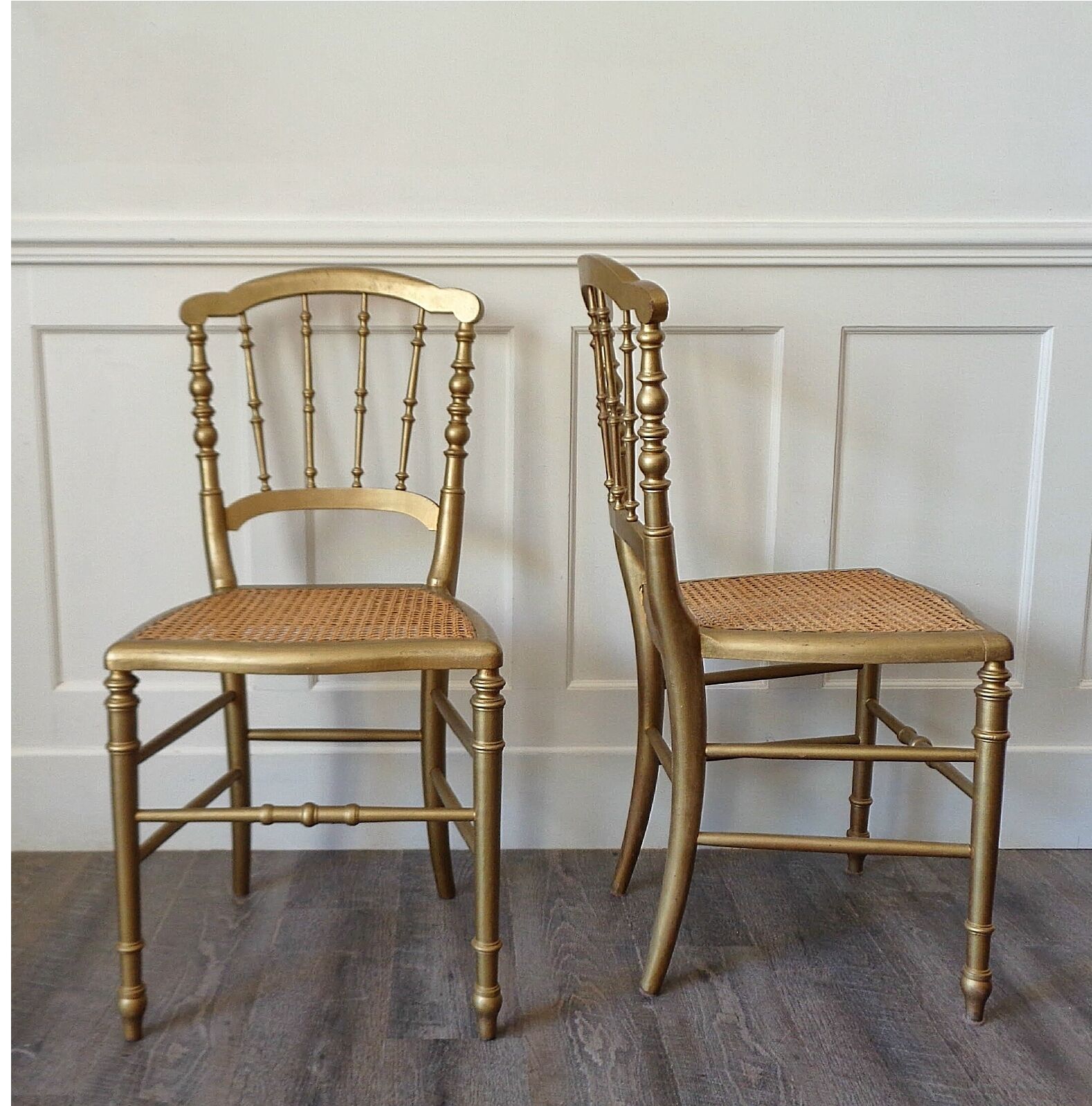 Pair of Napoleon III chairs
