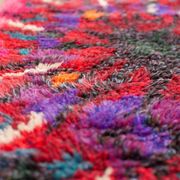 Swedish Tibetan Rya rug with flower by Jagarz for Rya