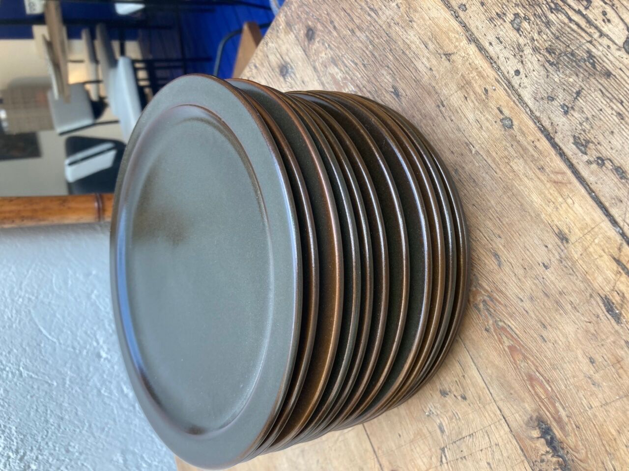 Rosenthal service in brown porcelain
