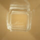 Lot 4 glasses with crystal foot Lalique Argos art deco 1930