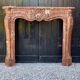 Louis XV style fireplace in Rance marble