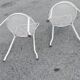 Antique garden furniture in full metal iron