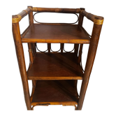 Etagère en bambou et rotin